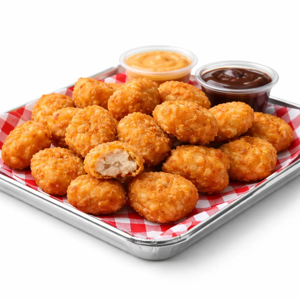 Cookout Chicken Nuggets with crispy golden breading