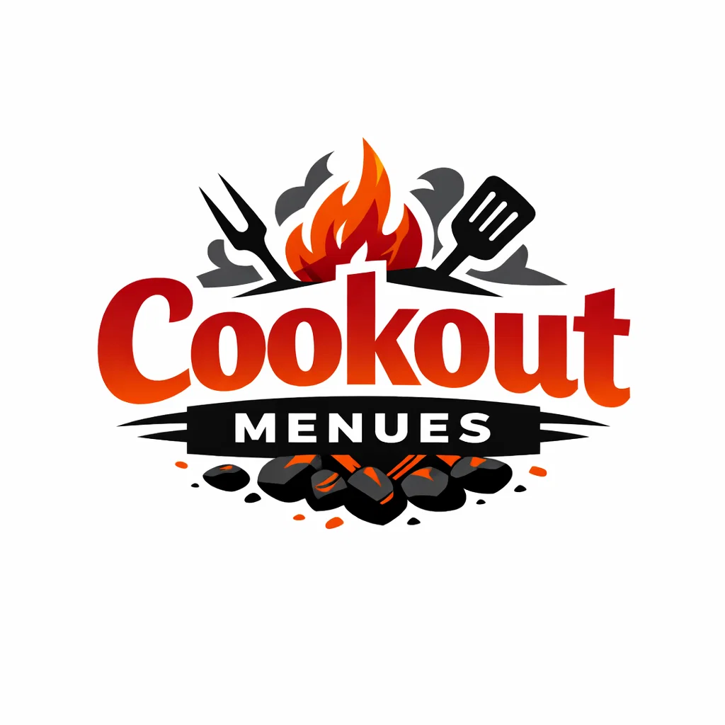Cookout Menues Professional BBQ & Cookout Menu Logo.
