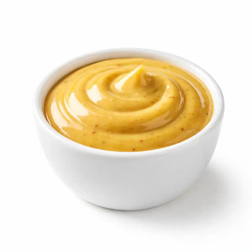Honey Mustard Sauce in dipping cup